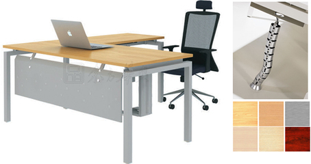 匠心之選 鋼木職員臺(tái)CG-DF190-02，構(gòu)筑高效辦公空間